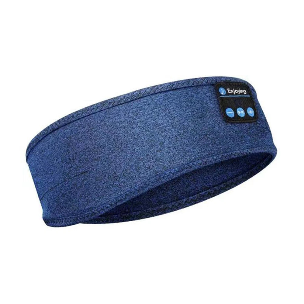 Bluetooth-Compatible Sports Earphones and Eye Mask Headband - Wireless Music Headset for Sleeping